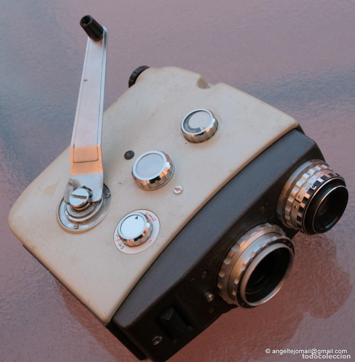 Antig&uuml;edades: Agfa Movex doble 8, 16 mm, lentes intercambioables. - Foto 3
