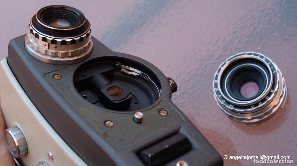 Antig&uuml;edades: Agfa Movex doble 8, 16 mm, lentes intercambioables. - Foto 6