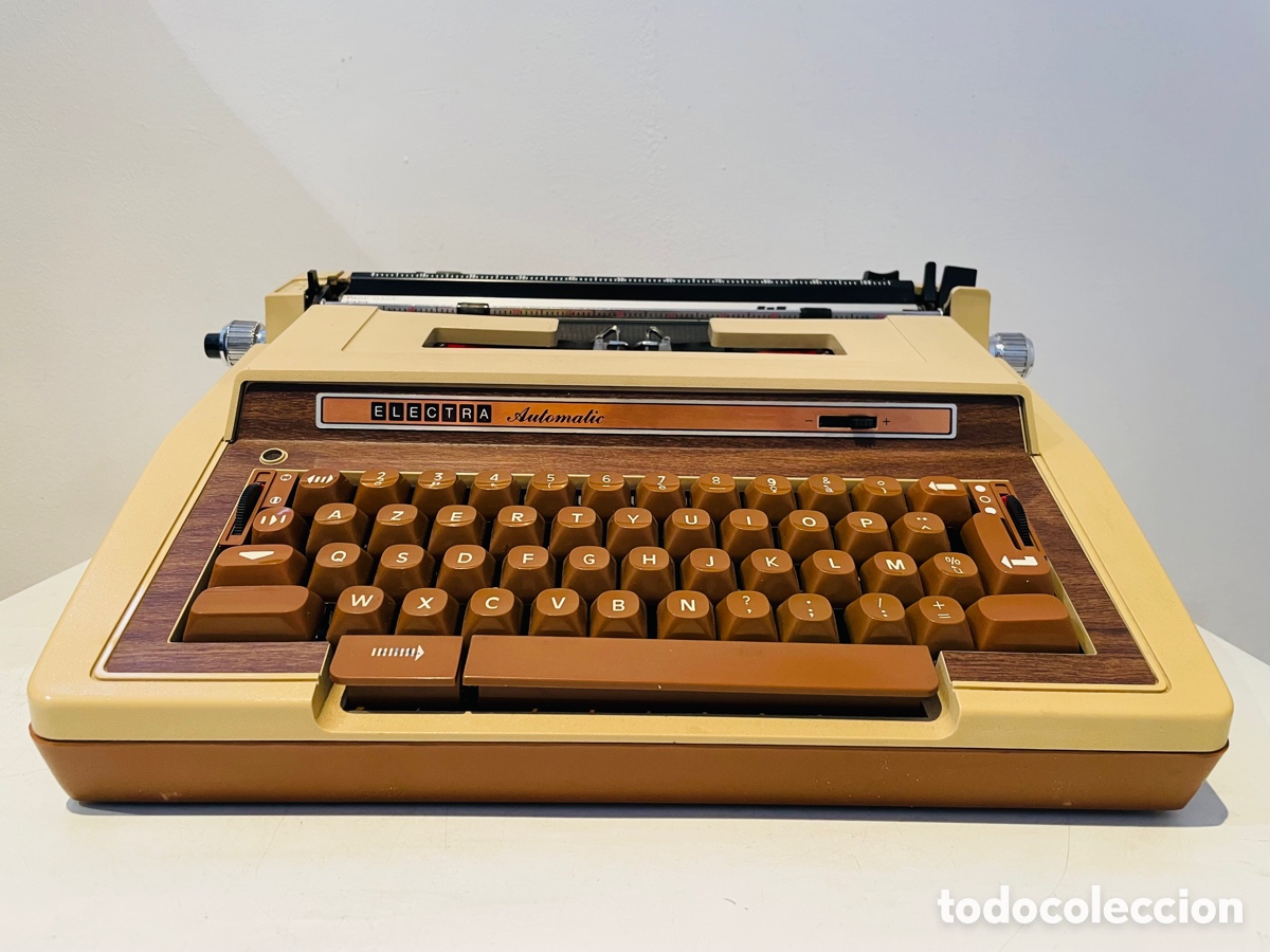 Antig&uuml;edades: Electra Automatic Smith Corona Typewriter 1970s - Foto 2