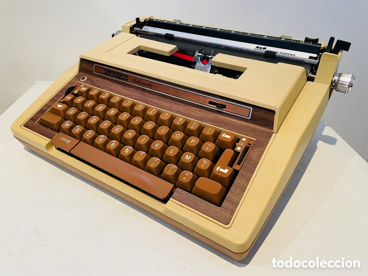 Antig&uuml;edades: Electra Automatic Smith Corona Typewriter 1970s - Foto 3