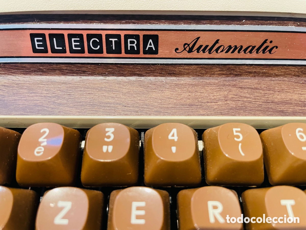 Antig&uuml;edades: Electra Automatic Smith Corona Typewriter 1970s - Foto 4