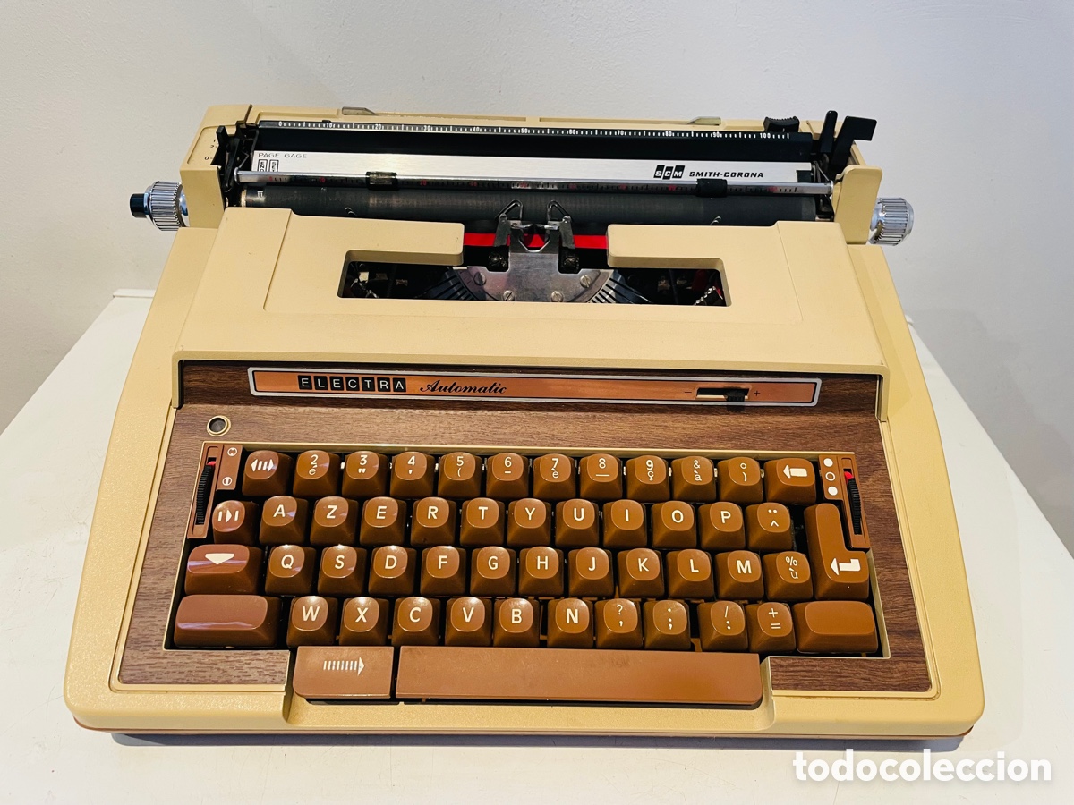Antig&uuml;edades: Electra Automatic Smith Corona Typewriter 1970s - Foto 6
