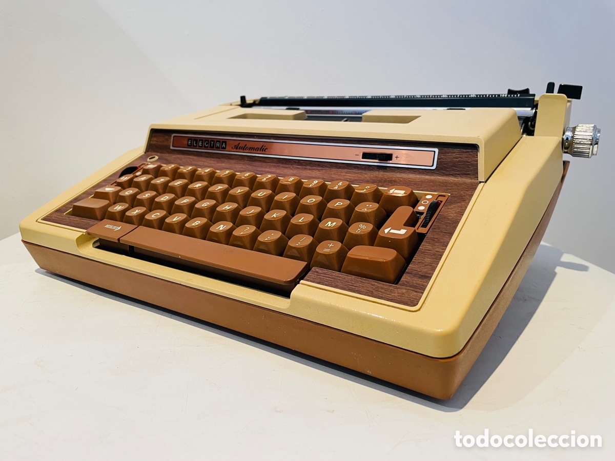 Antig&uuml;edades: Electra Automatic Smith Corona Typewriter 1970s - Foto 9