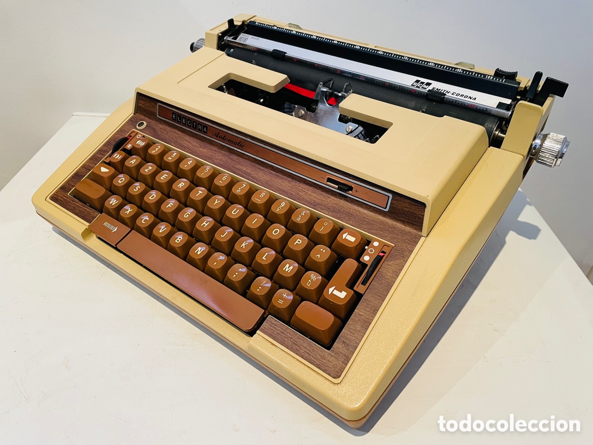 Antig&uuml;edades: Electra Automatic Smith Corona Typewriter 1970s - Foto 10