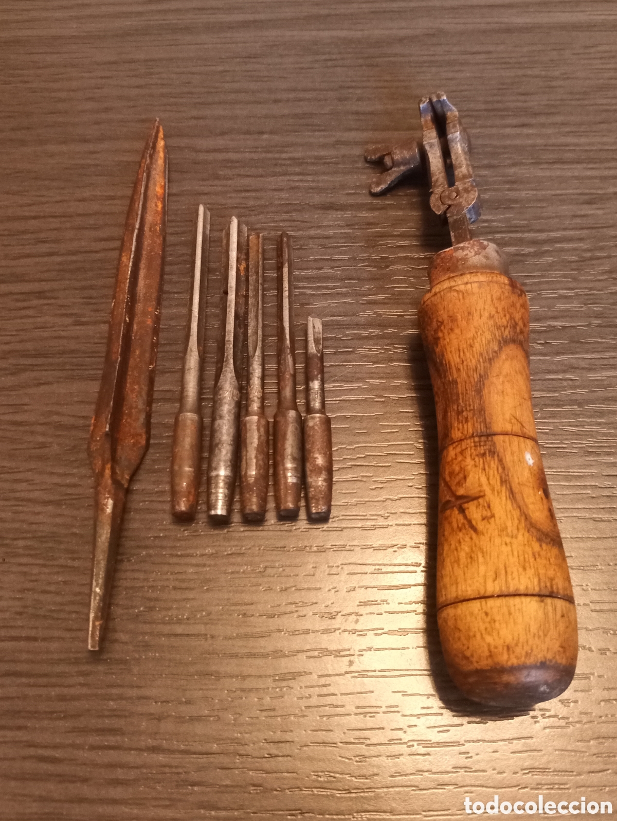 Antig&uuml;edades: Antigua Multi-herramienta Taller Artesano - Foto 10