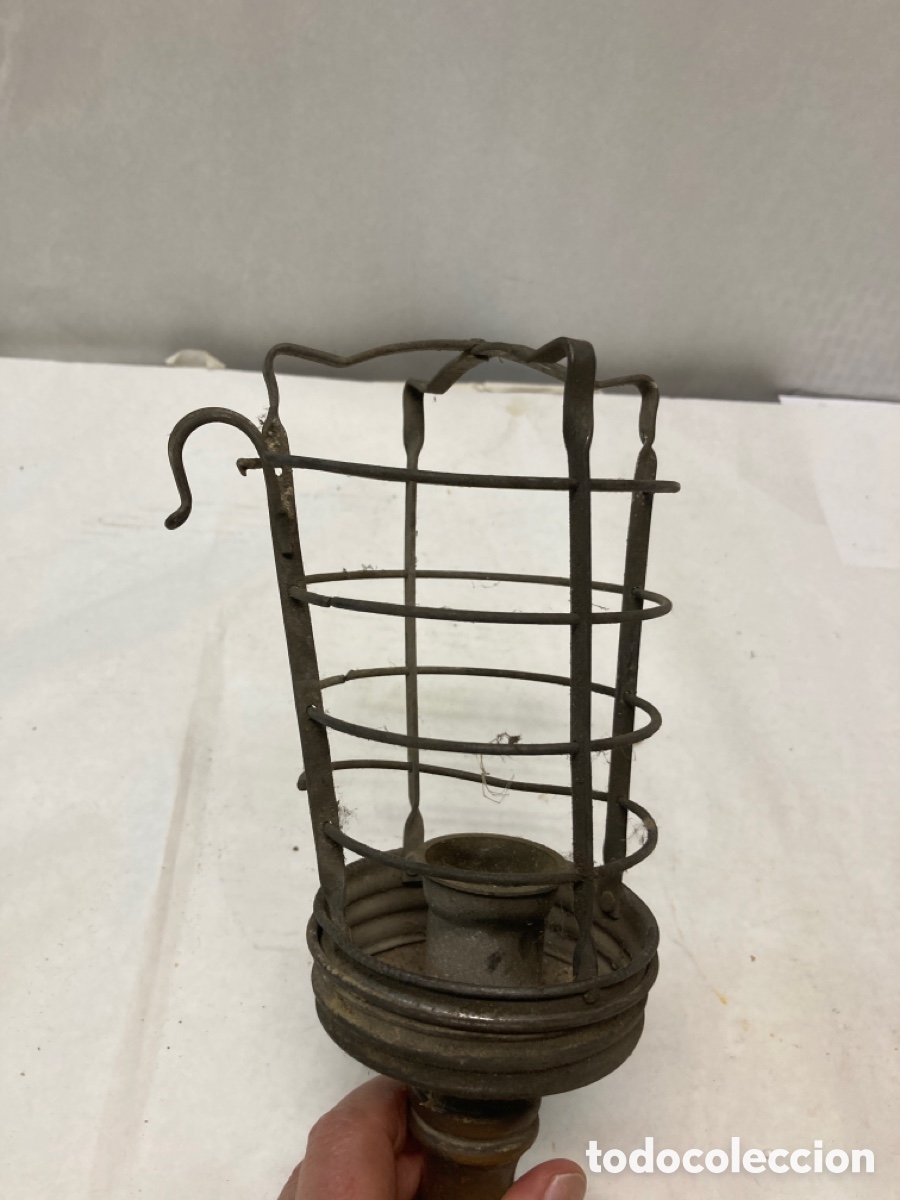 Antig&uuml;edades: Luz port&aacute;til taller - Foto 2