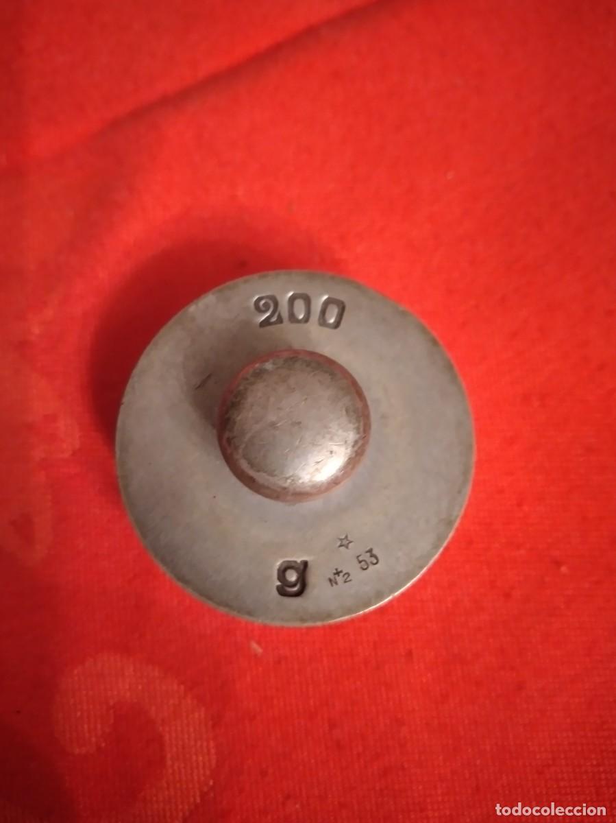 Antig&uuml;edades: Antiguo ponderal de 200 gr de bronce - Foto 2