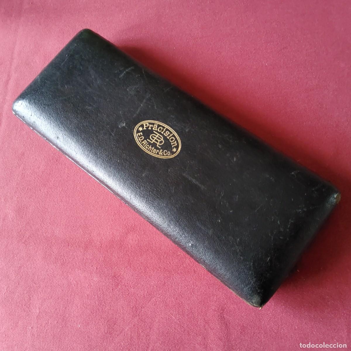 Antig&uuml;edades: ANTIGUO COMPAS DE PRECISION RICHTER, PARA CORTAR CRISTALES - Foto 4