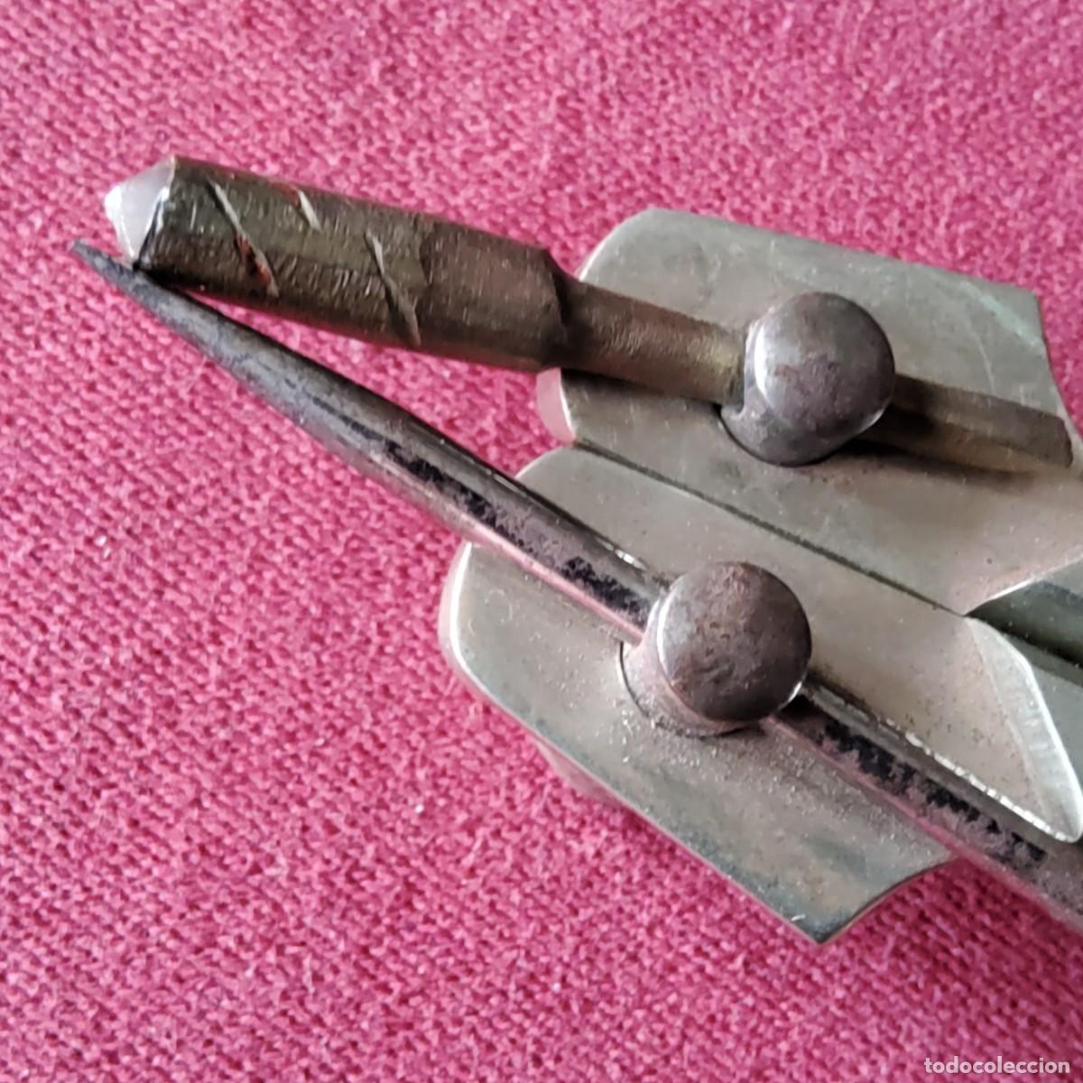 Antig&uuml;edades: ANTIGUO COMPAS DE PRECISION RICHTER, PARA CORTAR CRISTALES - Foto 9