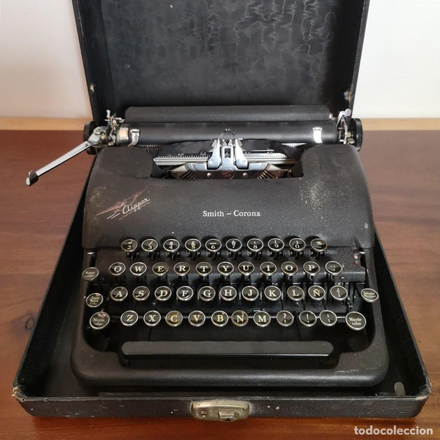 Maligno Intuición muestra máquina de escribir smith corona clipper - Compra venta en todocoleccion