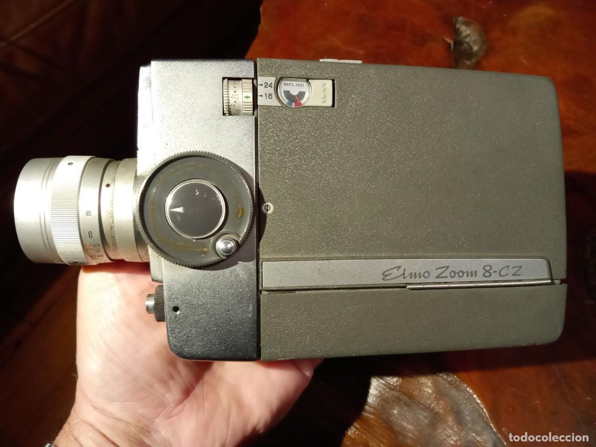 Antig&uuml;edades: CAMARA SUPER 8 ELMO ZOOM 8-CZ - Foto 5