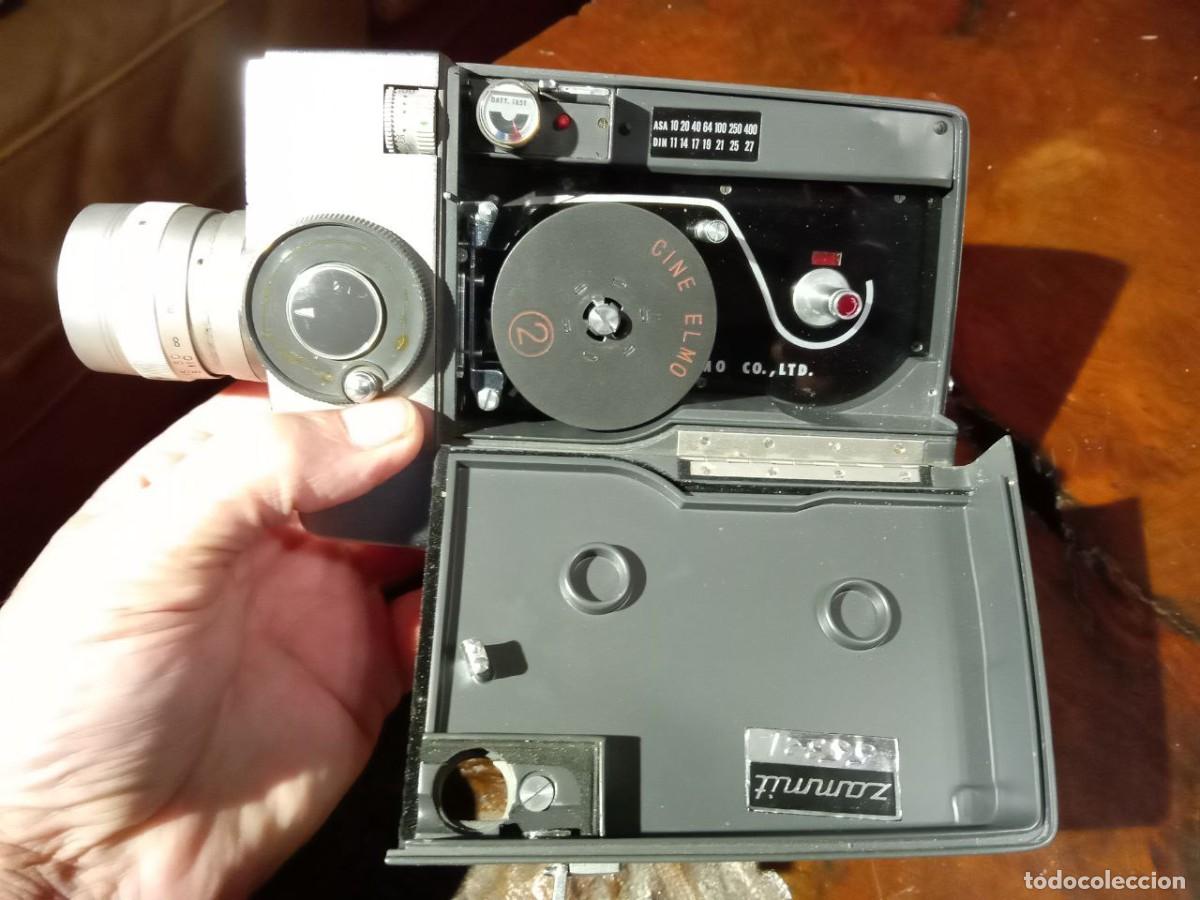 Antig&uuml;edades: CAMARA SUPER 8 ELMO ZOOM 8-CZ - Foto 7