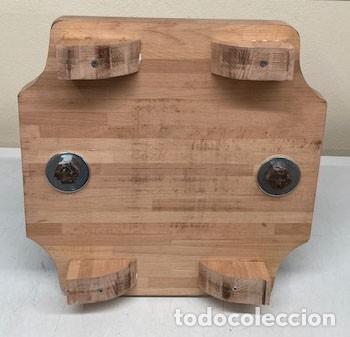 Antig&uuml;edades: Prensa con peana de roble - Foto 7