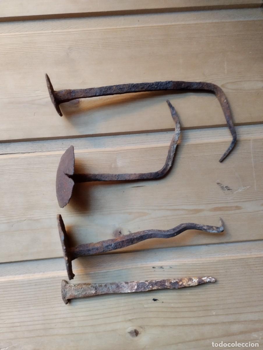 Antig&uuml;edades: Clavos antiguos de forja - Foto 3