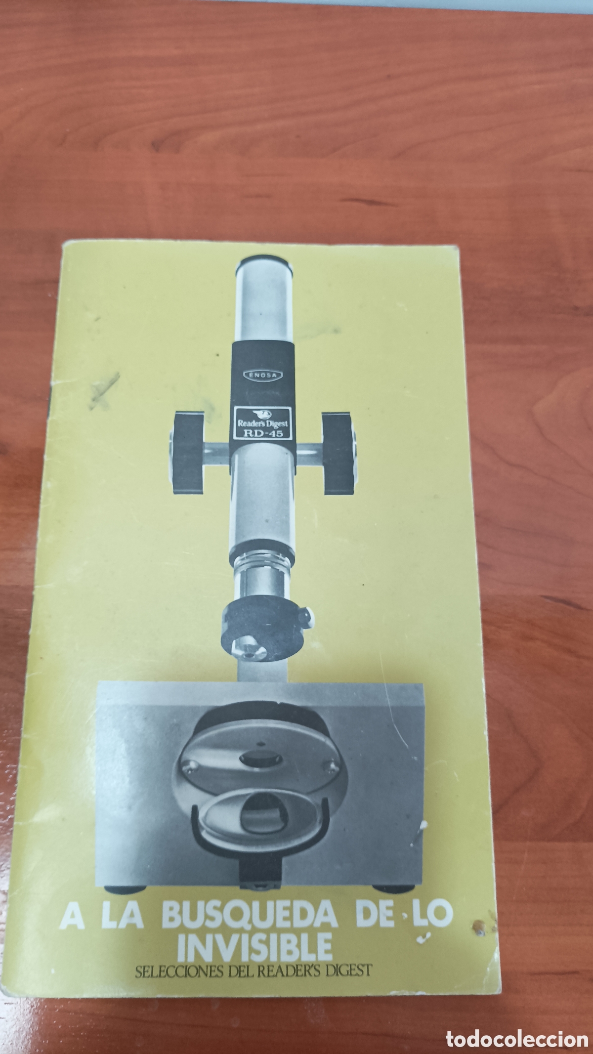 Antig&uuml;edades: Microscopio antiguo Enosa RD-45 - Foto 4