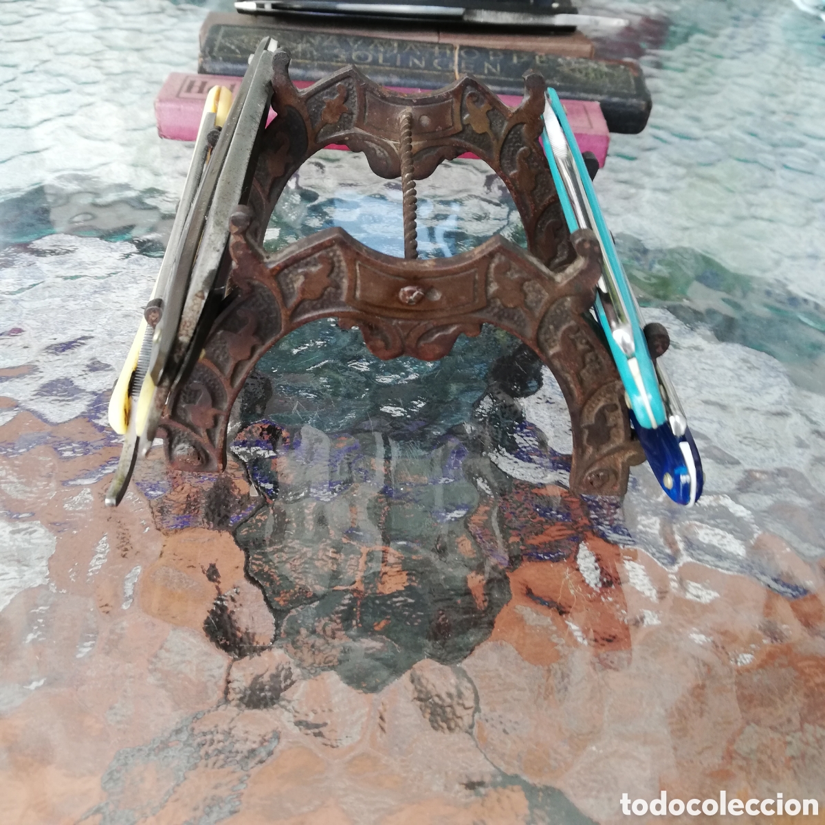 Antig&uuml;edades: Coleccion de navajas de afeitar - Foto 3