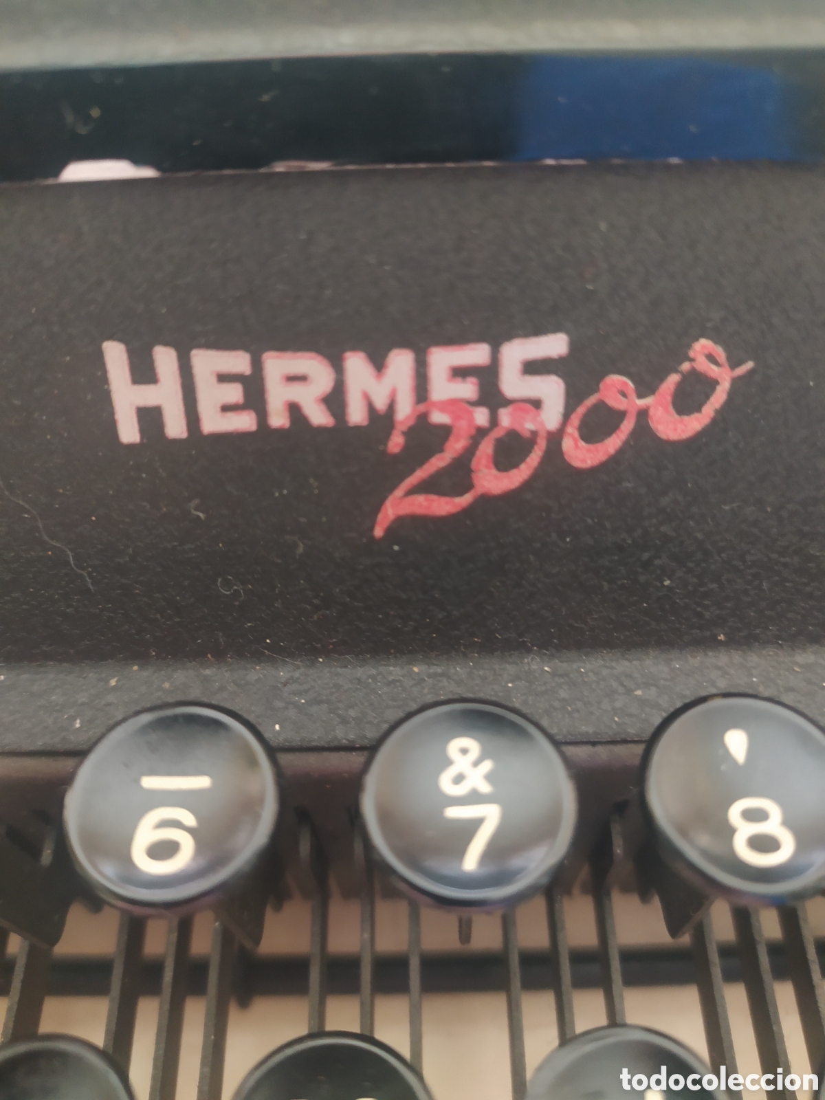 Antig&uuml;edades: M&aacute;quina escribir Hermes 2000 - Foto 2