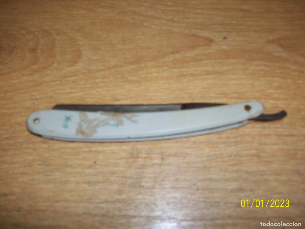 Antig&uuml;edades: ANTIGUA NAVAJA DE AFEITAR-14 ERATOR-SOLINGEN - Foto 2
