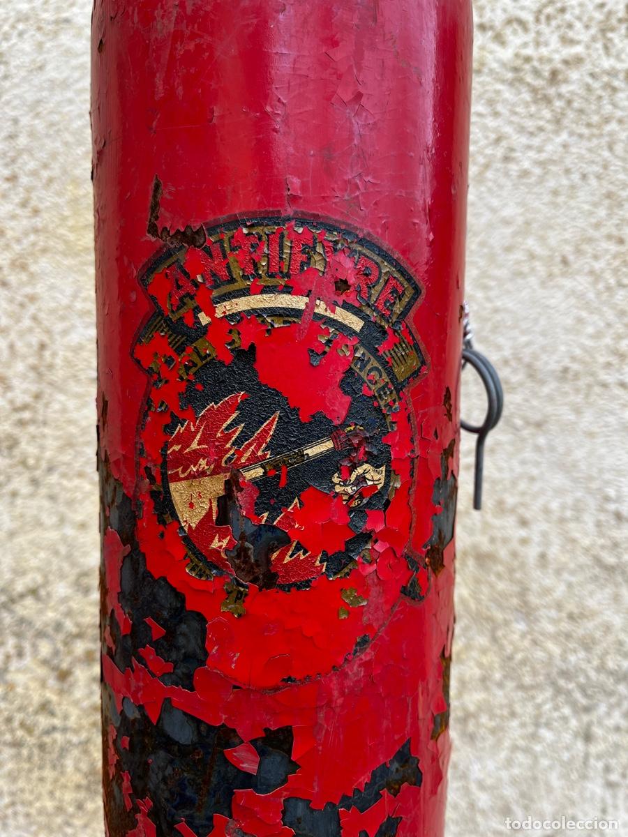 Antig&uuml;edades: Extintor de incendios ANTIFYRE. Antiguo y completo. - Foto 2