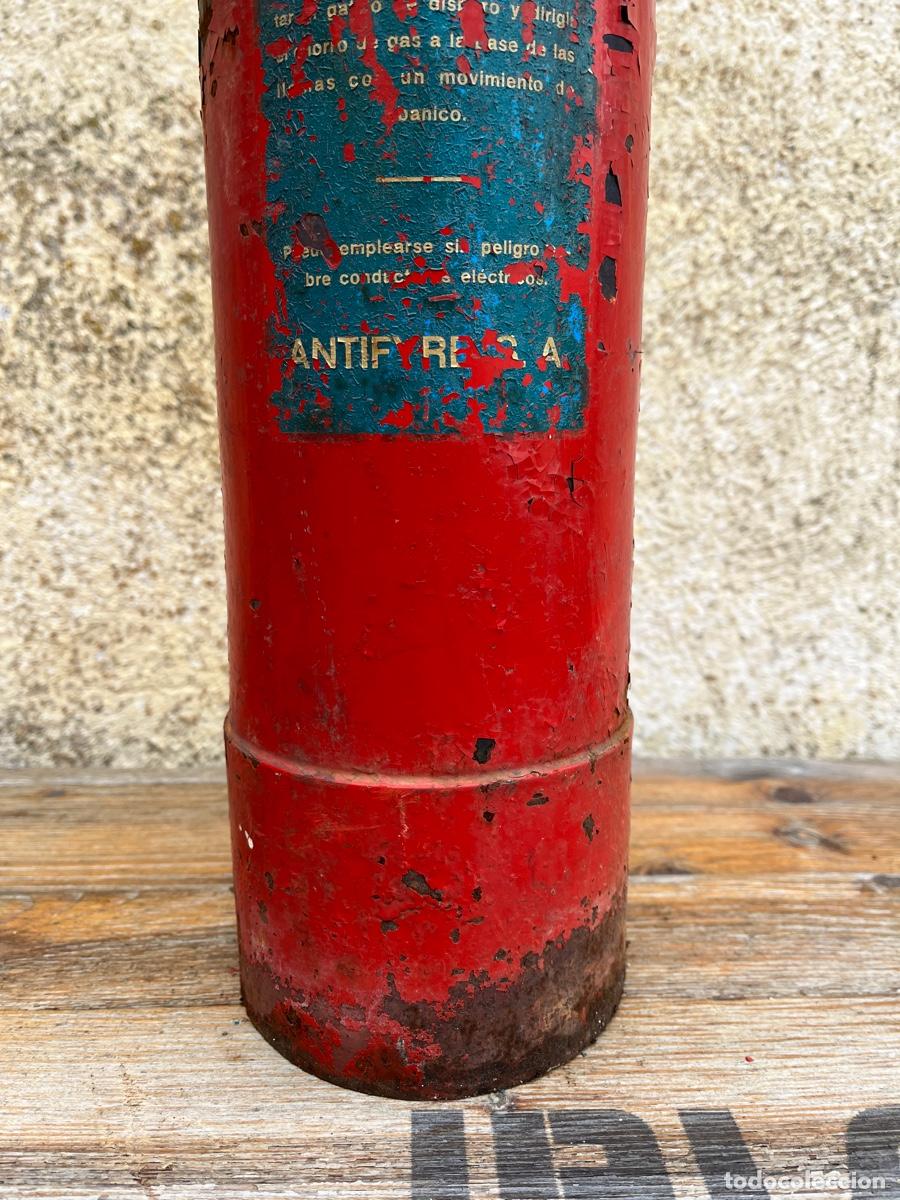 Antig&uuml;edades: Extintor de incendios ANTIFYRE. Antiguo y completo. - Foto 4