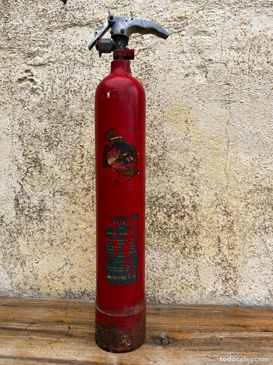 Antig&uuml;edades: Extintor de incendios ANTIFYRE. Antiguo. - Foto 1