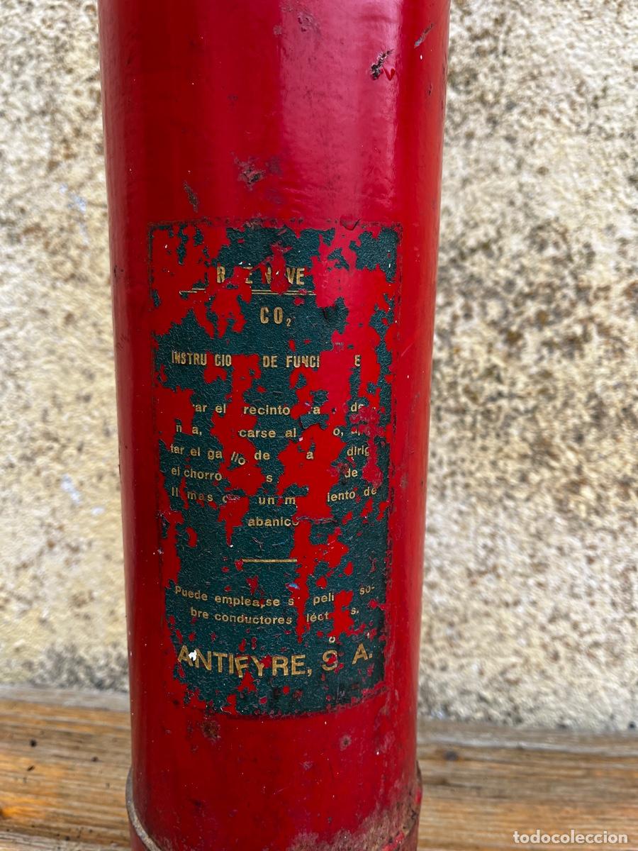 Antig&uuml;edades: Extintor de incendios ANTIFYRE. Antiguo. - Foto 5