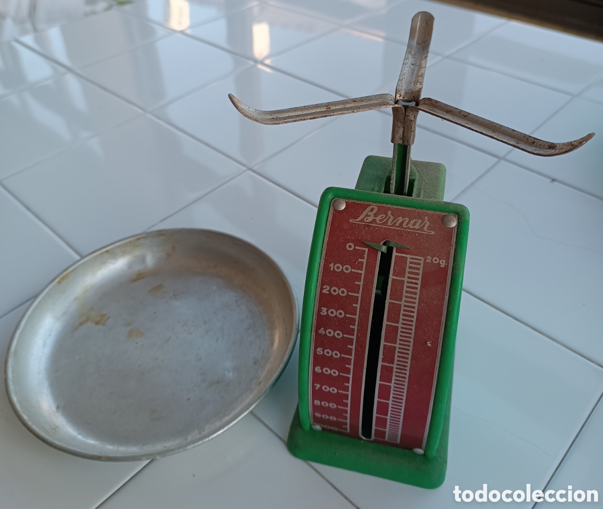 Antig&uuml;edades: BALANZA de cocina BERNAR Max. 1 Kg. - Foto 5