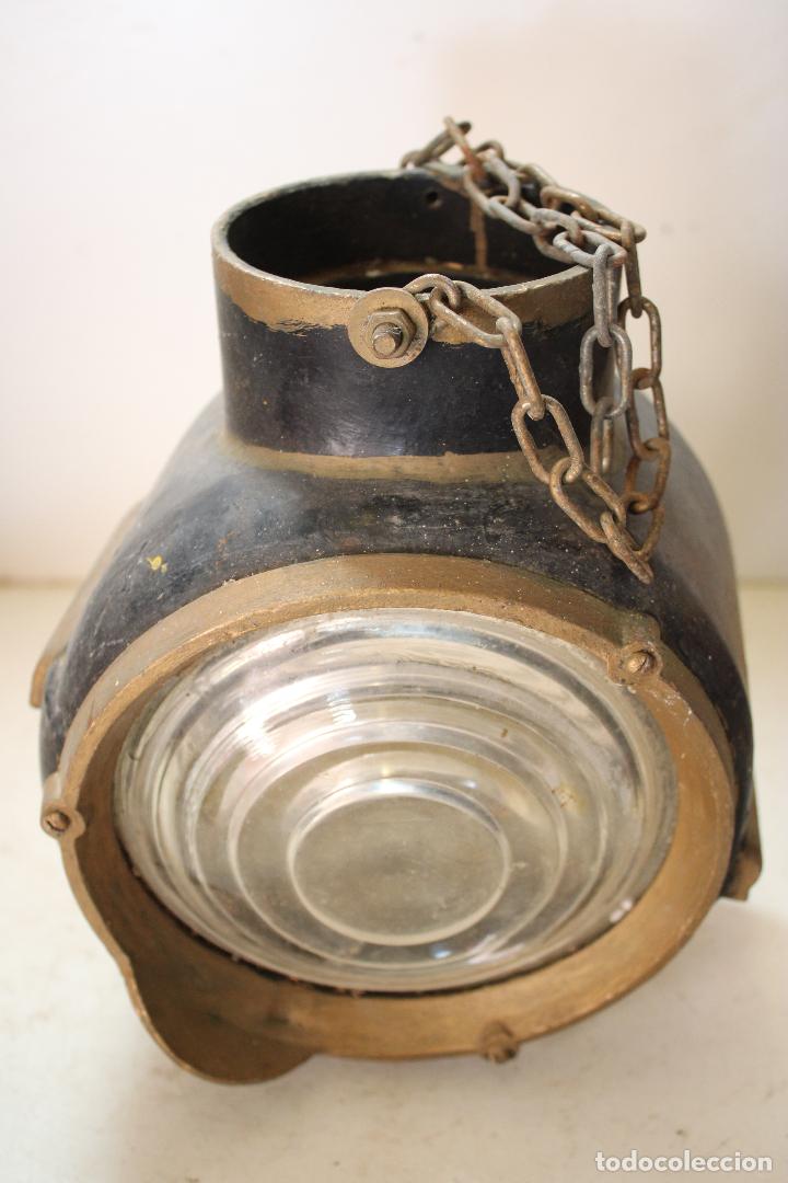 Antig&uuml;edades: antiguo farol de barco - Foto 2