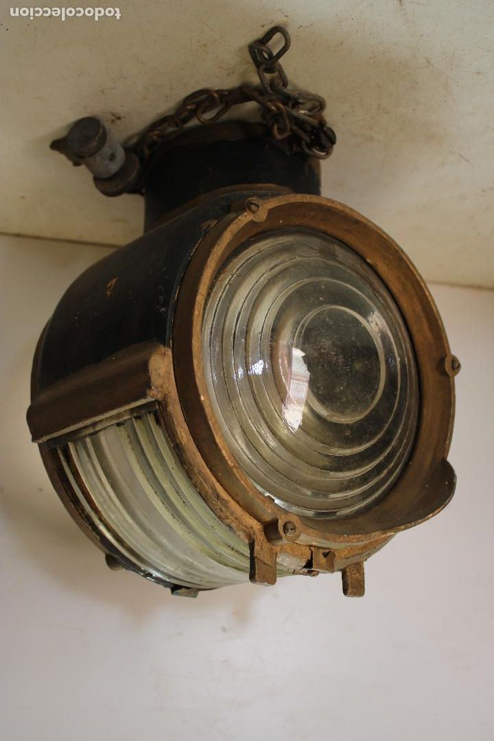 Antig&uuml;edades: antiguo farol de barco - Foto 1