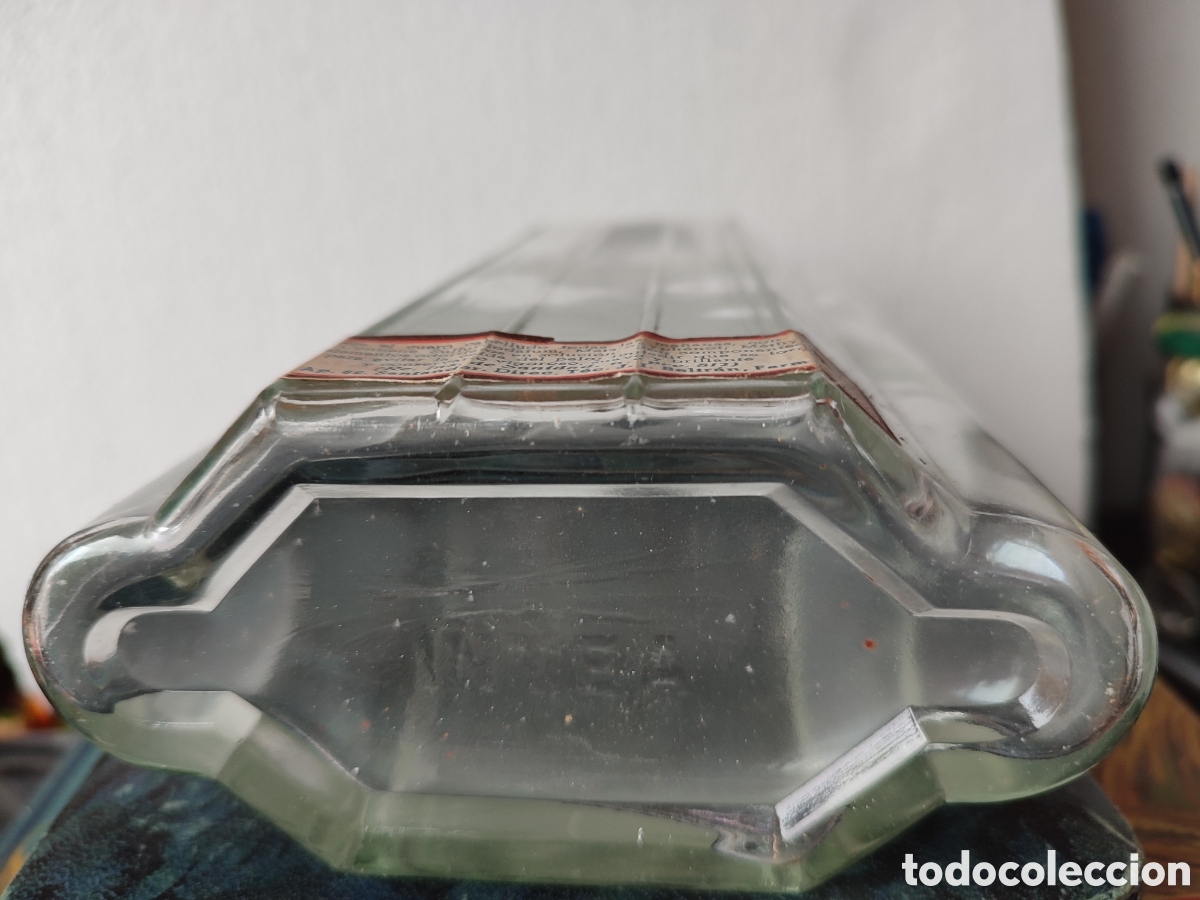 Antig&uuml;edades: Botella loci&oacute;n azufre Intea,barberia - Foto 4