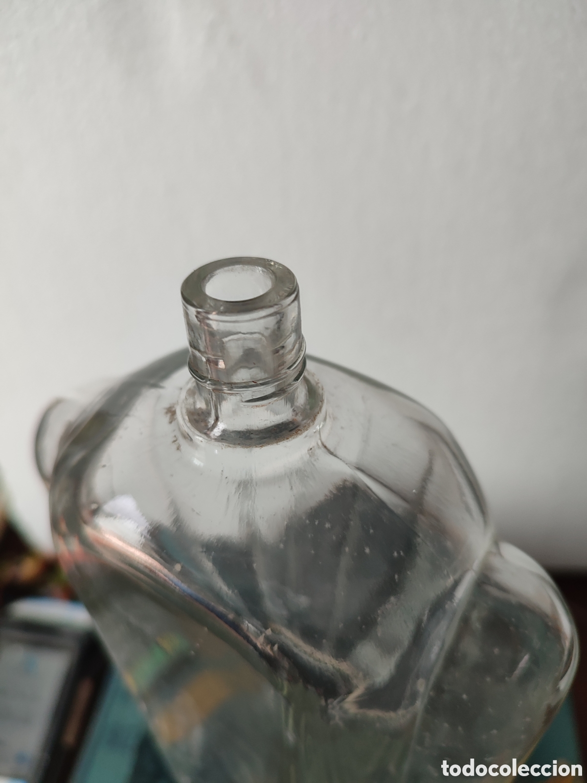 Antig&uuml;edades: Botella loci&oacute;n azufre Intea,barberia - Foto 6