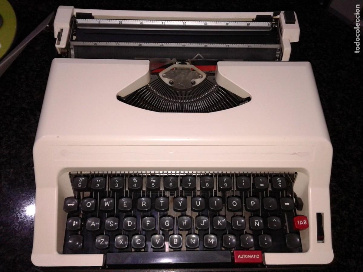 Antig&uuml;edades: MAQUINA DE ESCRIBIR OLYMPIETTE DE LUXE , M - Foto 1