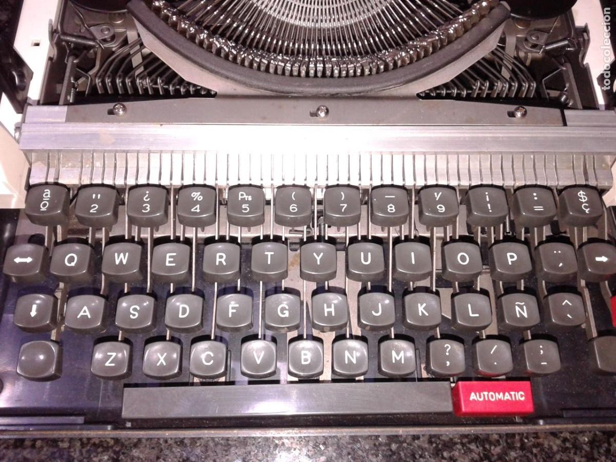 Antig&uuml;edades: MAQUINA DE ESCRIBIR OLYMPIETTE DE LUXE , M - Foto 3