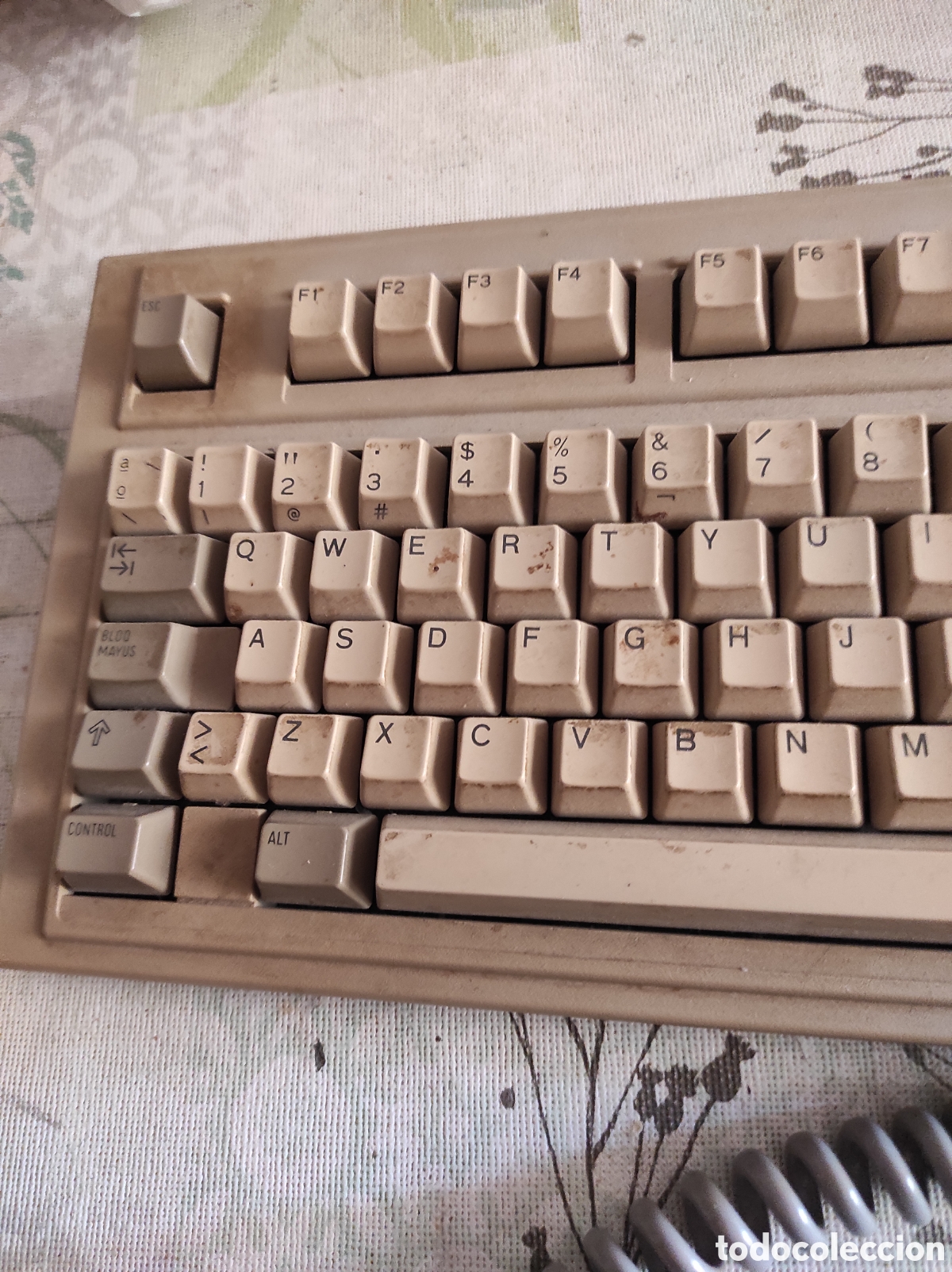 Antig&uuml;edades: Teclado de Ordenador Olivetti - Foto 3