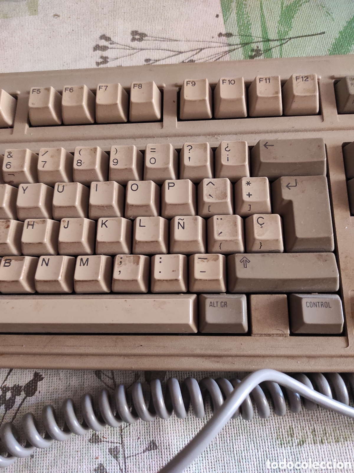 Antig&uuml;edades: Teclado de Ordenador Olivetti - Foto 4