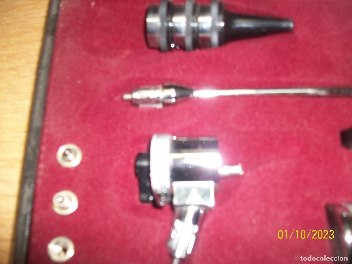 Antig&uuml;edades: ESTUCHE CON HERRAMIENTAS PARA OTORRINO - Foto 2