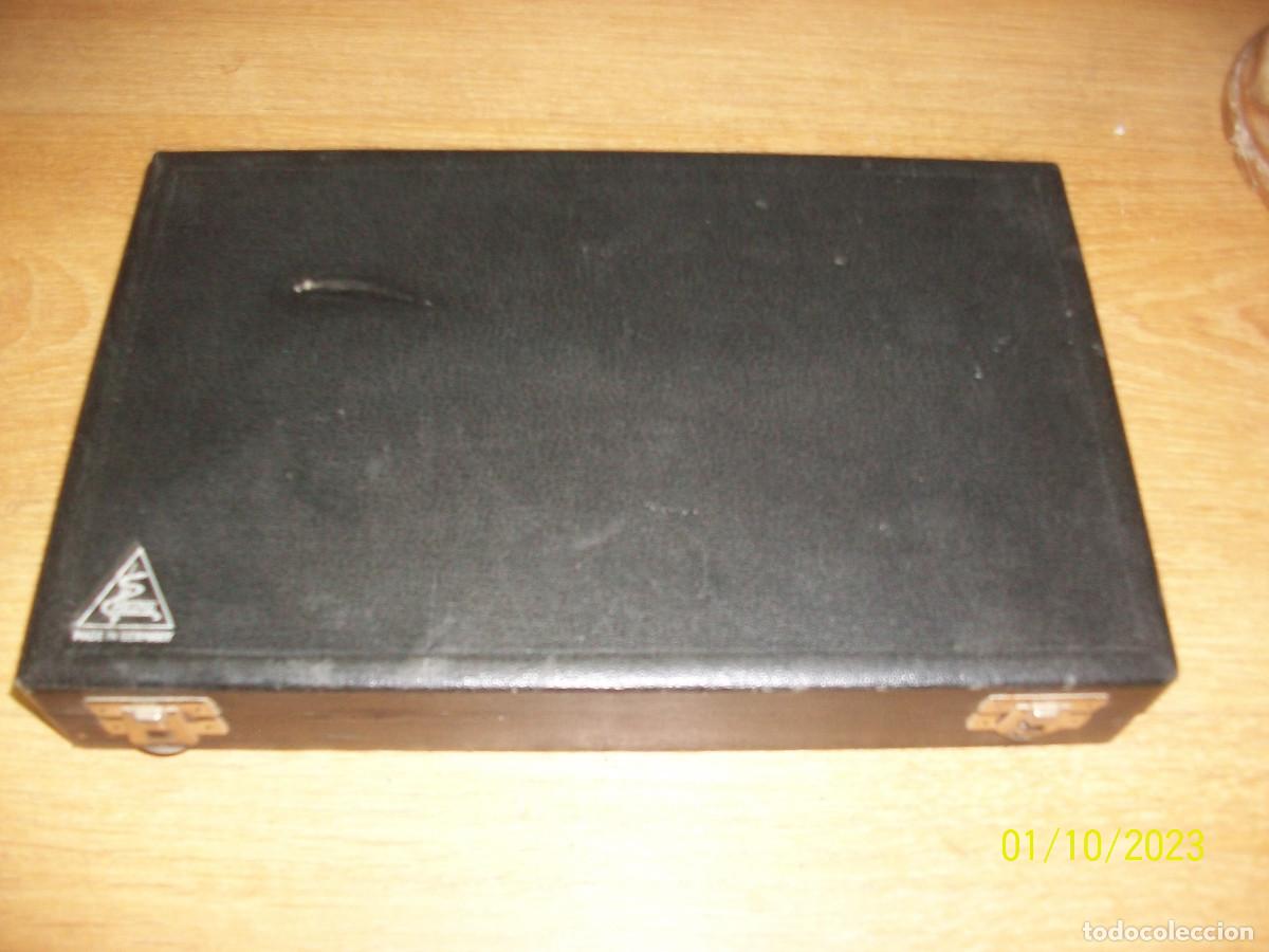 Antig&uuml;edades: ESTUCHE CON HERRAMIENTAS PARA OTORRINO - Foto 4