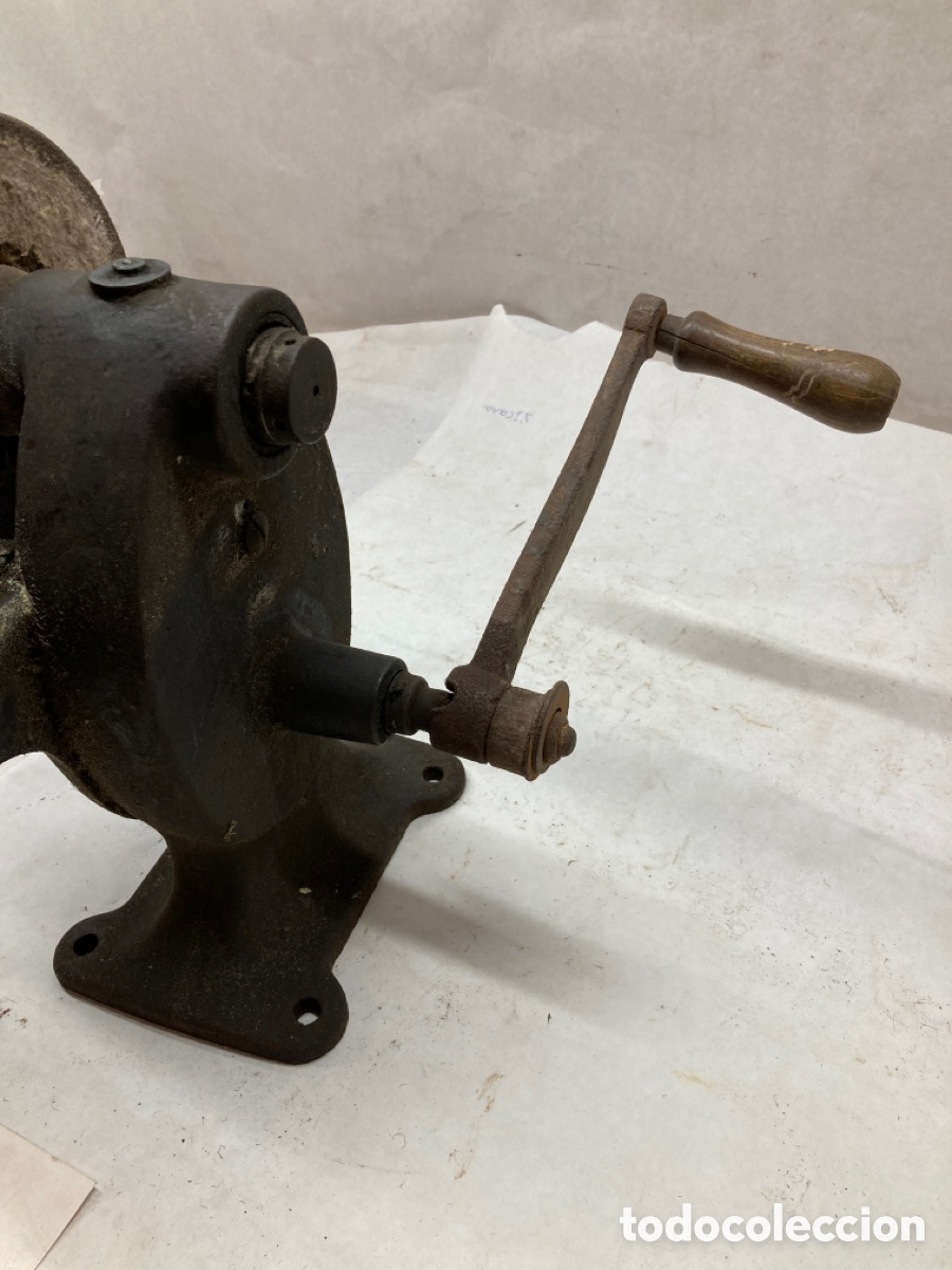 Antig&uuml;edades: Esmeriladora manual - Foto 3