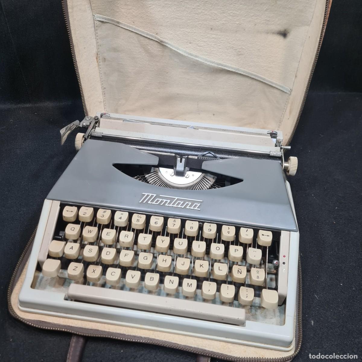 antigua maquina de escribir portatil vintage ma - Compra venta en  todocoleccion