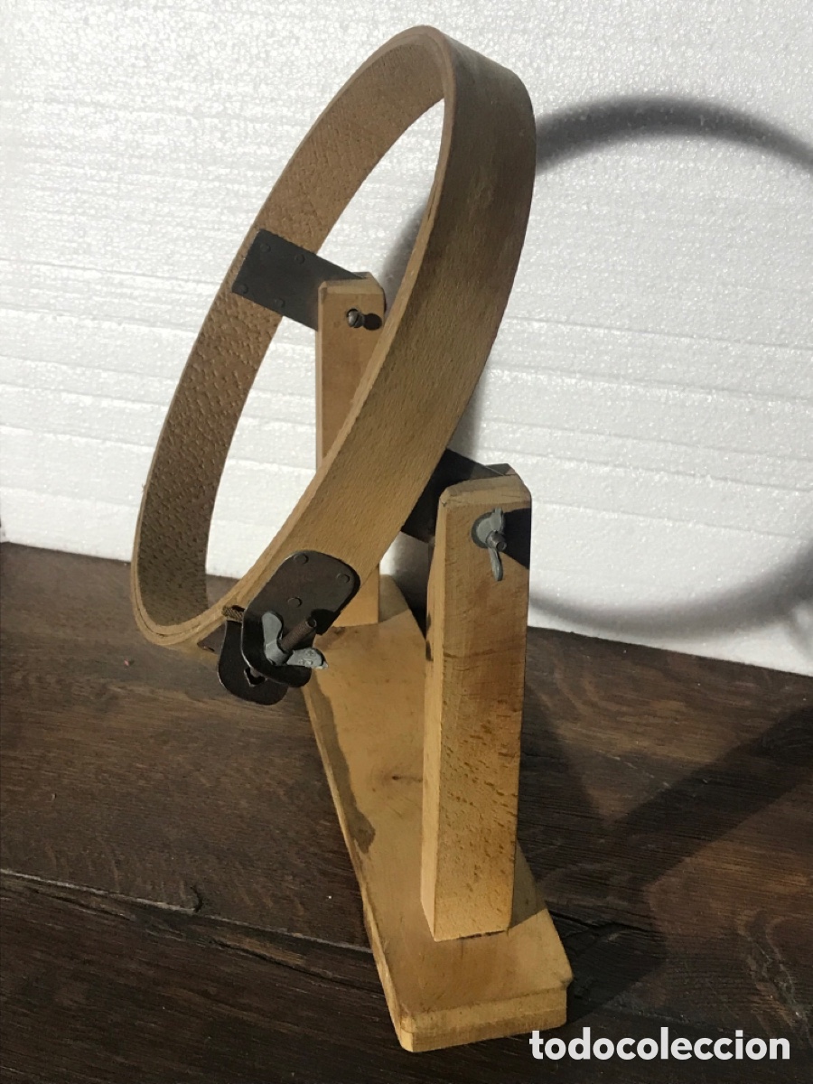 Antig&uuml;edades: Bordador madera 25.5x27x6cm Ref DC9 - Foto 2