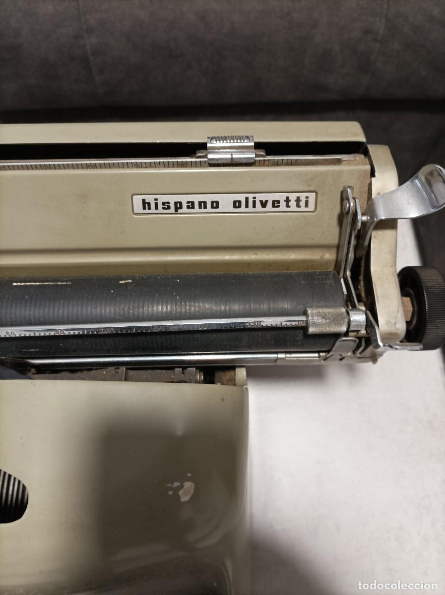 Antig&uuml;edades: M&aacute;quina de escribir HISPANO OLIVETTI LEXICON 80 - Foto 2