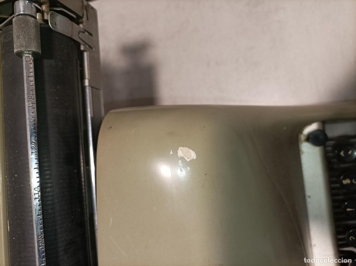 Antig&uuml;edades: M&aacute;quina de escribir HISPANO OLIVETTI LEXICON 80 - Foto 9