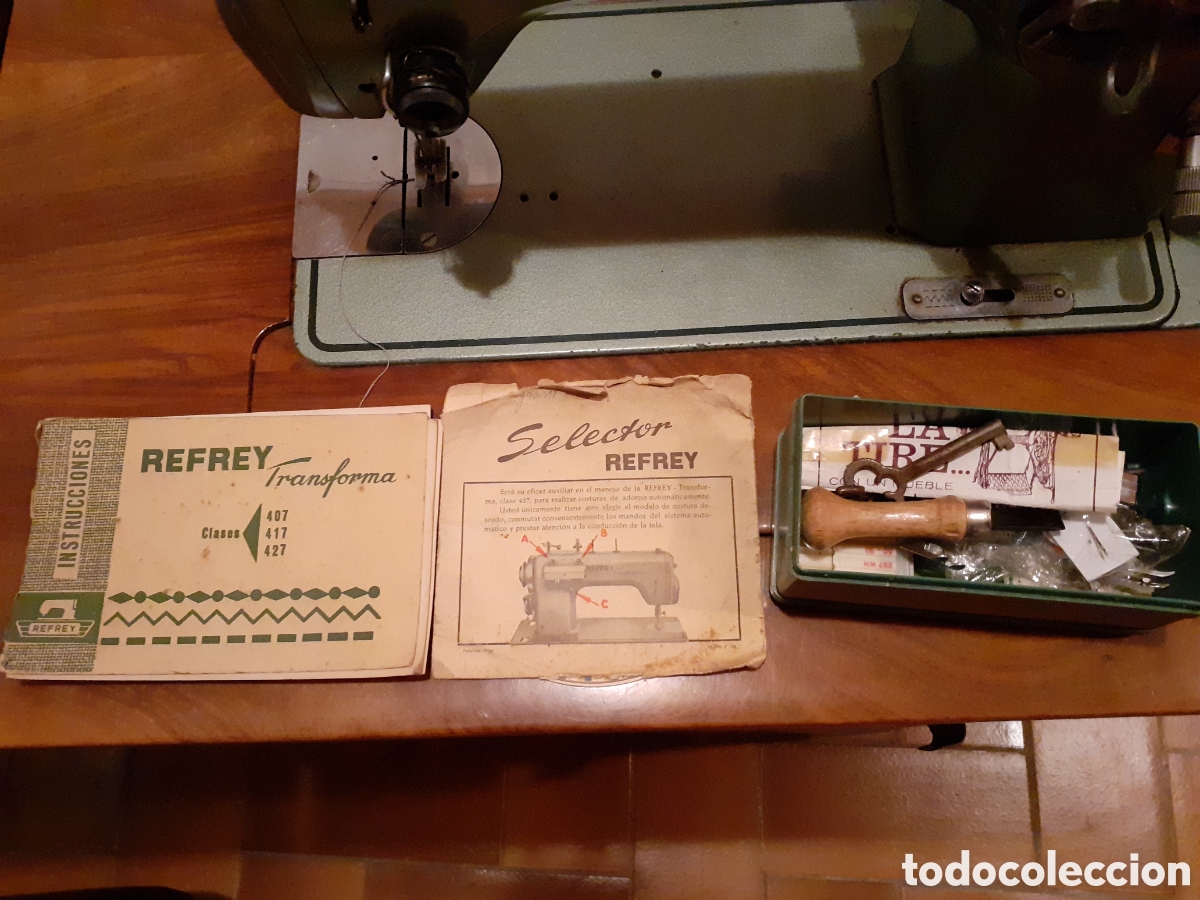 Antig&uuml;edades: Refrey Transforma, m&aacute;quina de coser - Foto 9