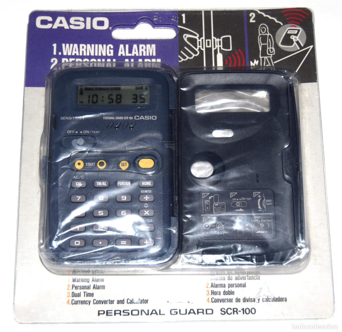 Antig&uuml;edades: Calculadora con alarma Casio SCR-100 nueva - Foto 1