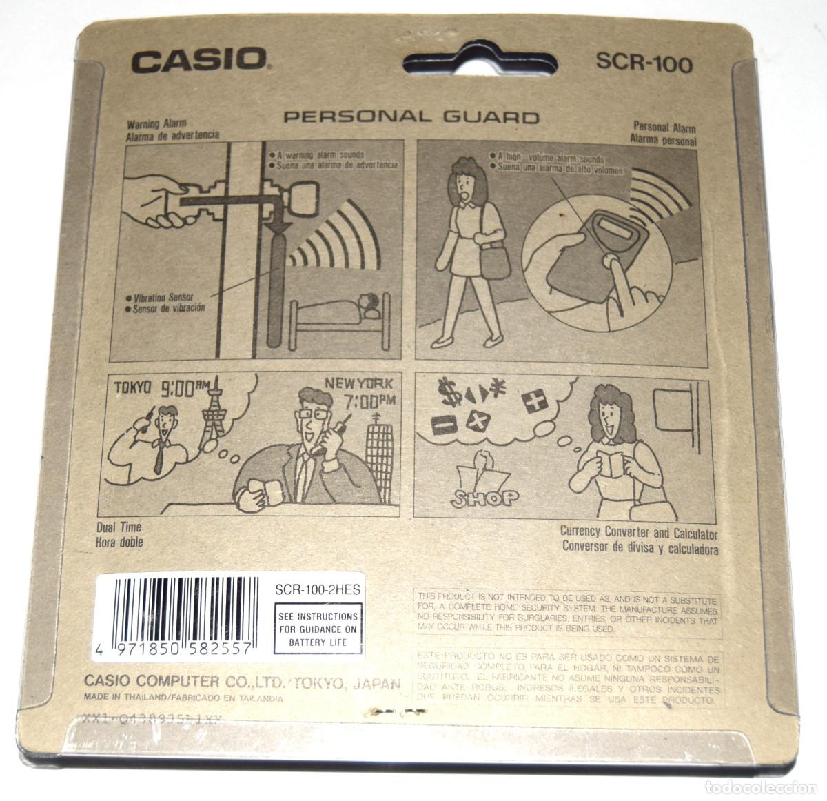 Antig&uuml;edades: Calculadora con alarma Casio SCR-100 nueva - Foto 2