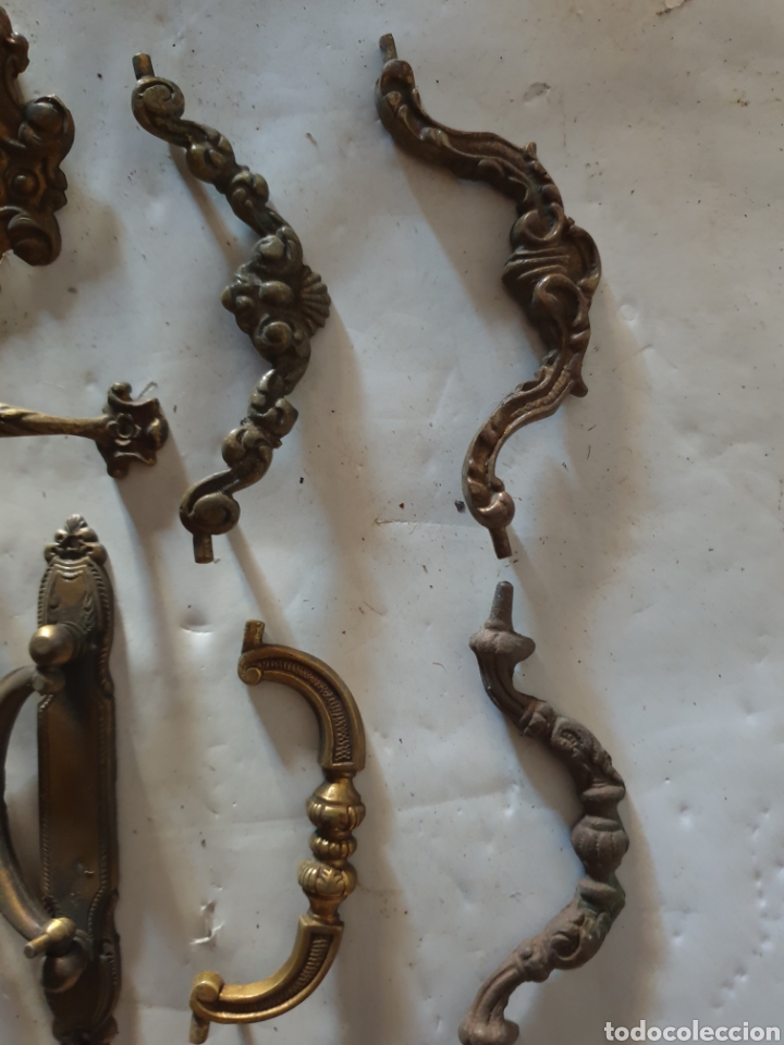 Antig&uuml;edades: LOTE 10 TIRADORES - Foto 4