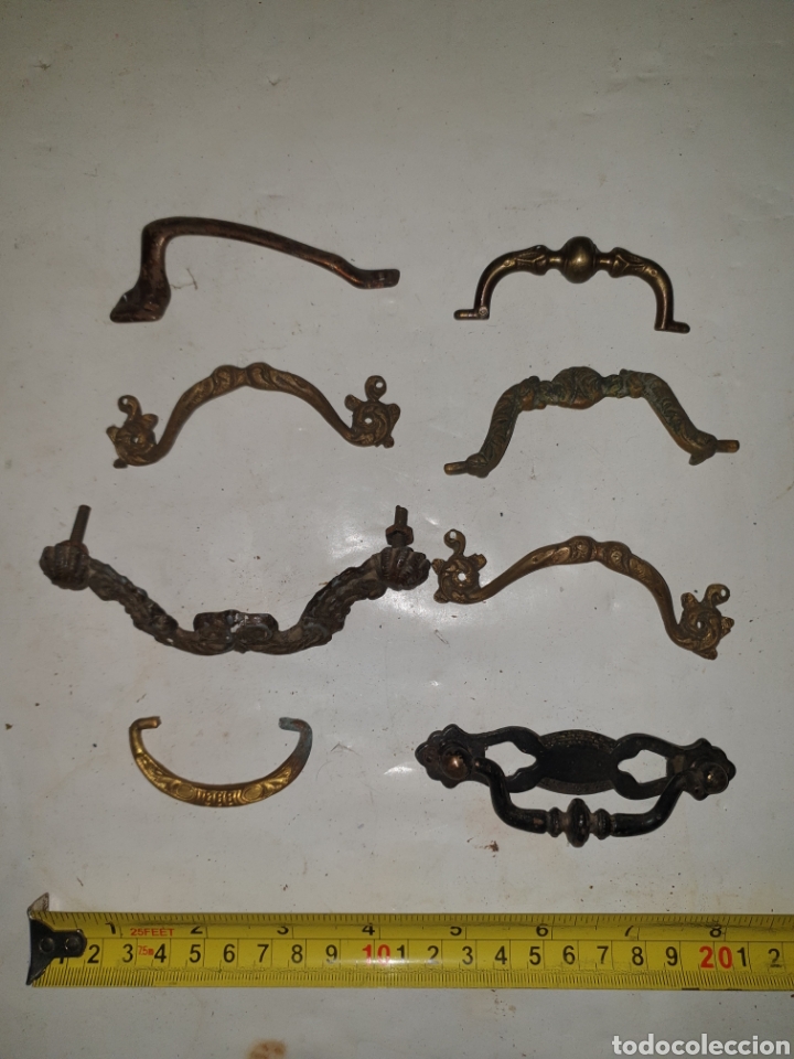 Antig&uuml;edades: LOTE 8 TIRADORES - Foto 1
