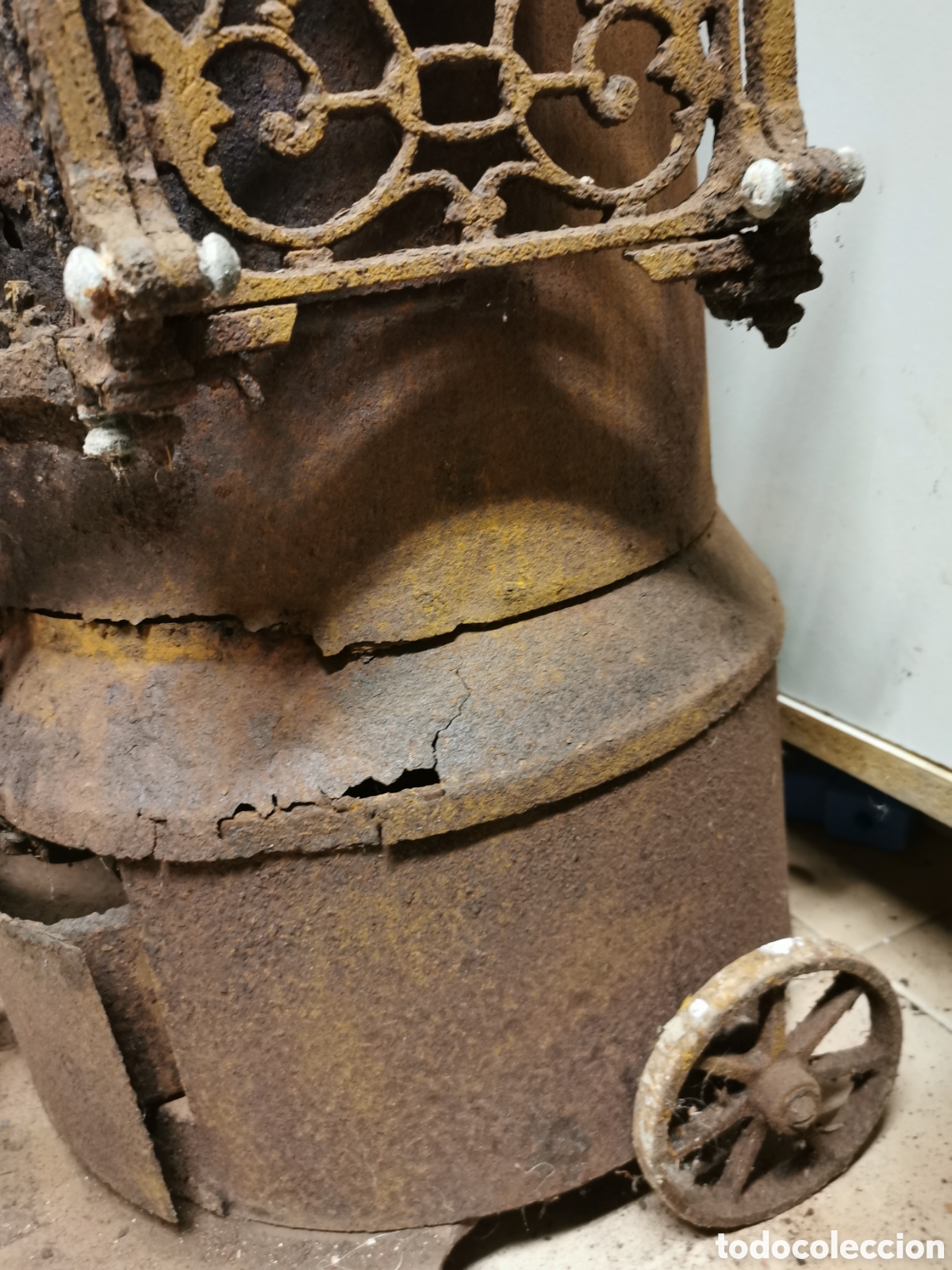 Antig&uuml;edades: Choubersky estufa antigua, chimenea - Foto 10