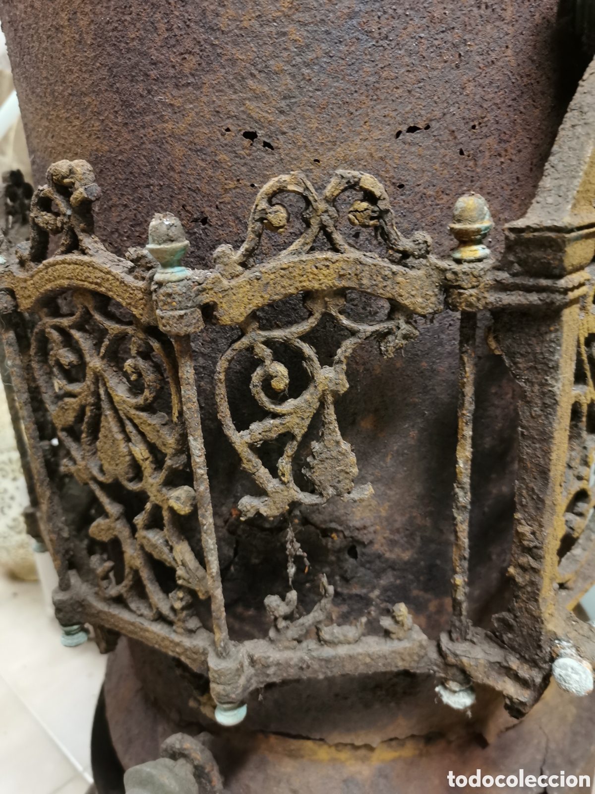 Antig&uuml;edades: Choubersky estufa antigua, chimenea - Foto 11
