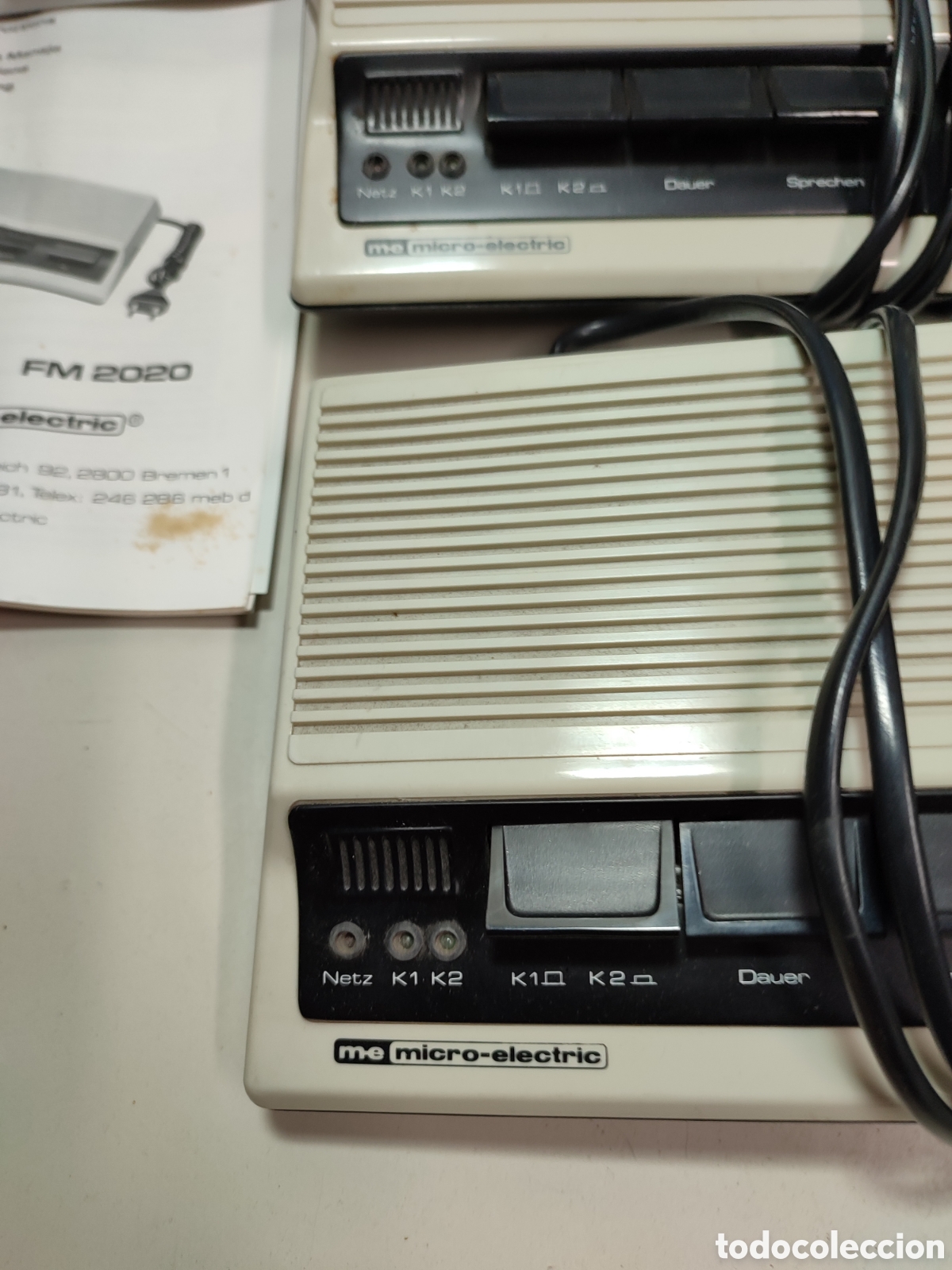Tel&eacute;fonos: Micro electric, sistema de intercomunicaci&oacute;n sin hilo. Fm 2020 - Foto 4